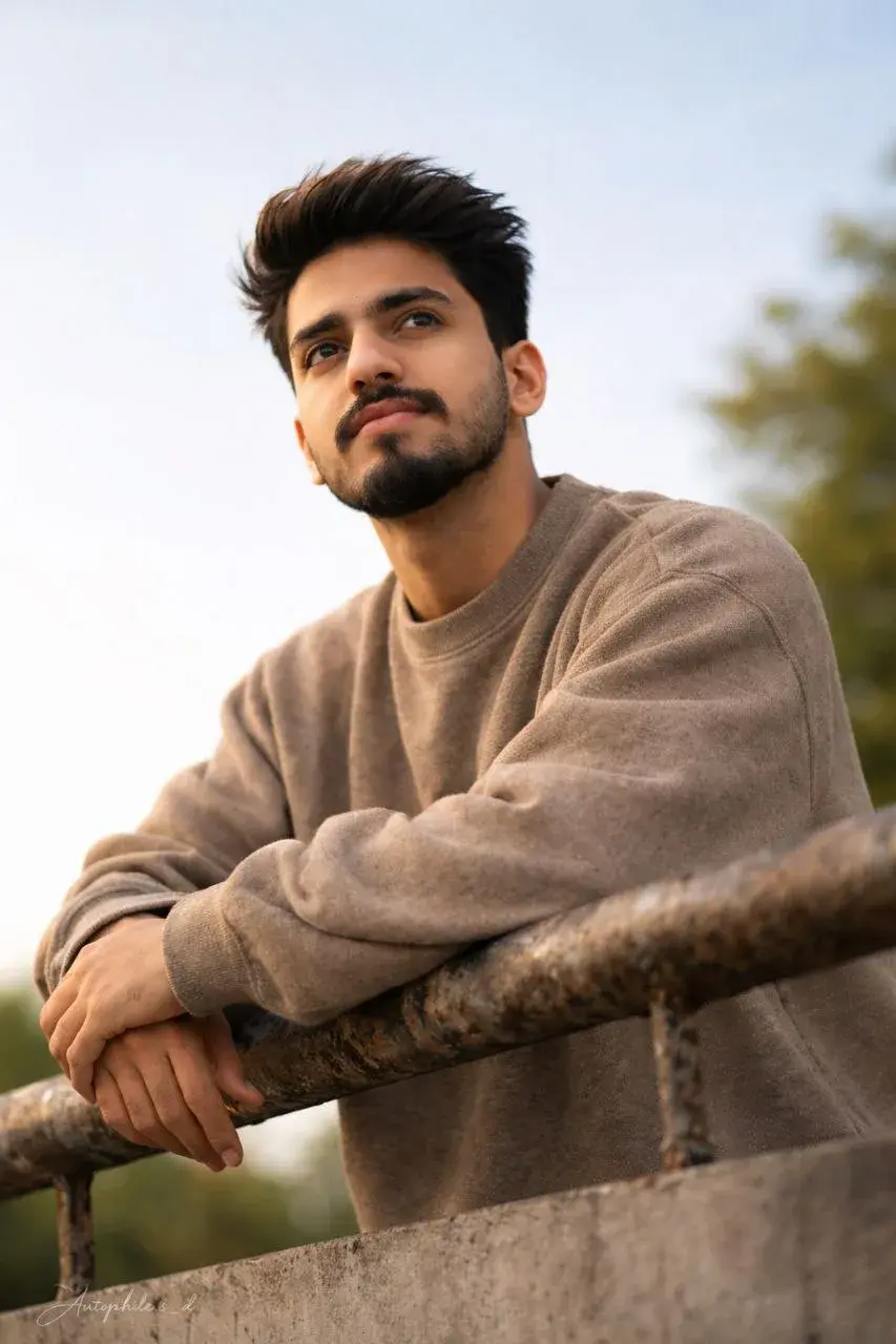 Low Angle Cinematic Portrait Shot