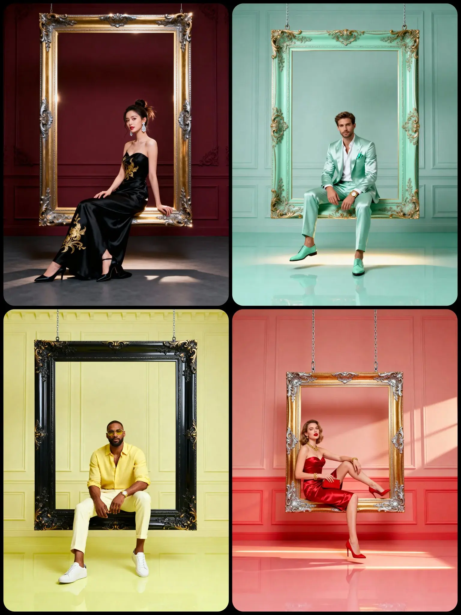 Luxurious High Fashion Portrait