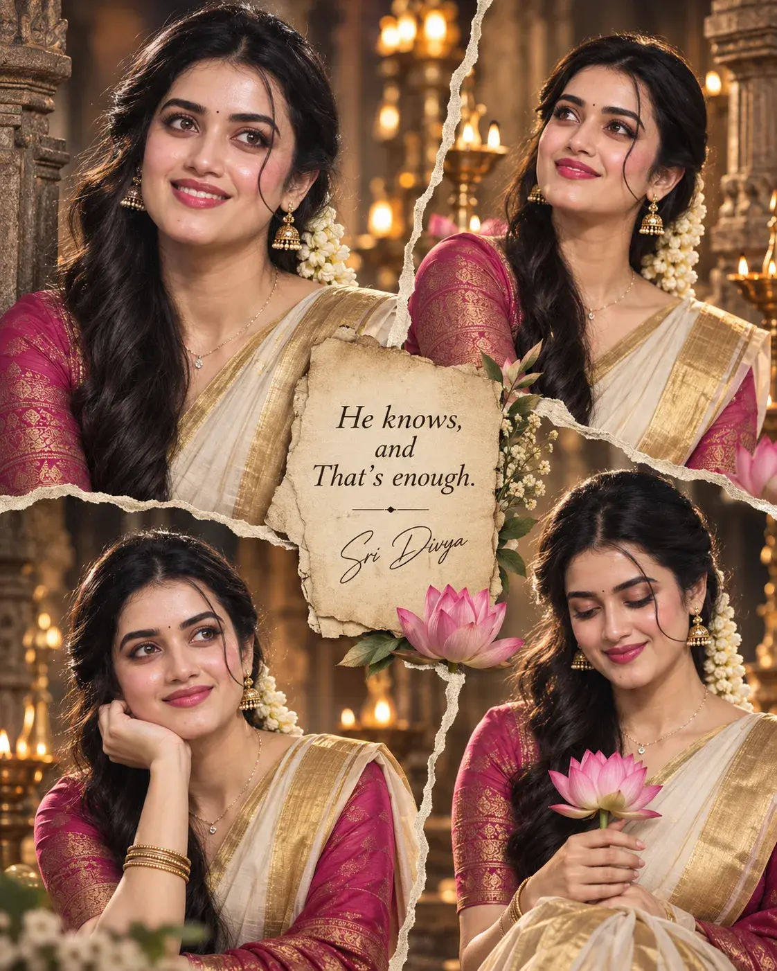 Luxurious-South-Indian-Portrait-Collage