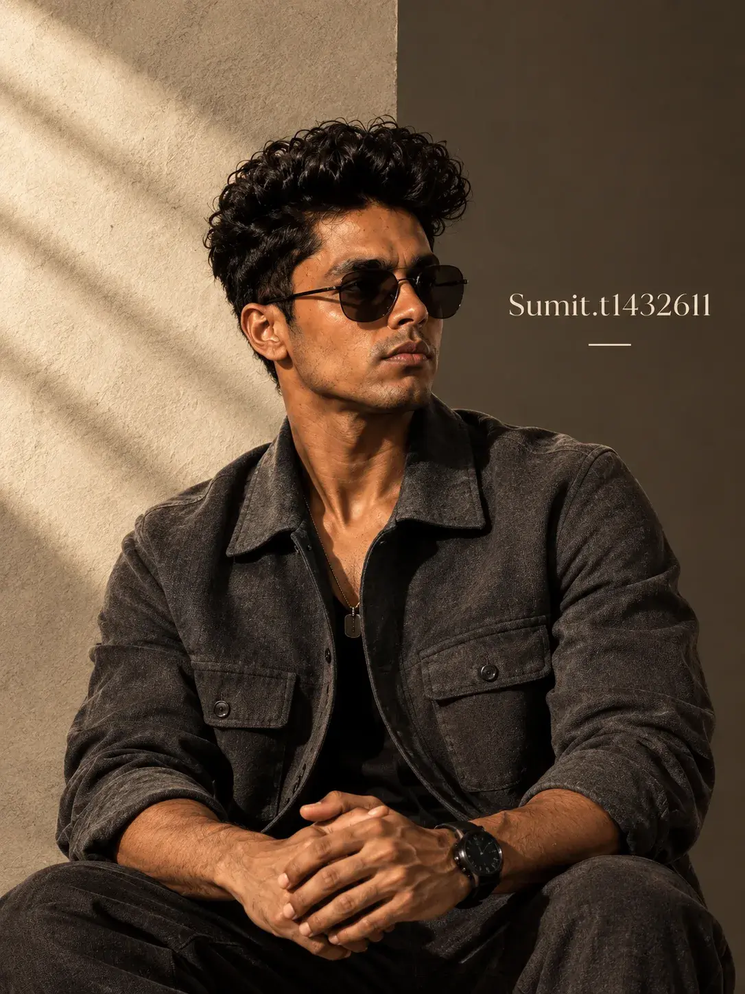Luxury Editorial Man