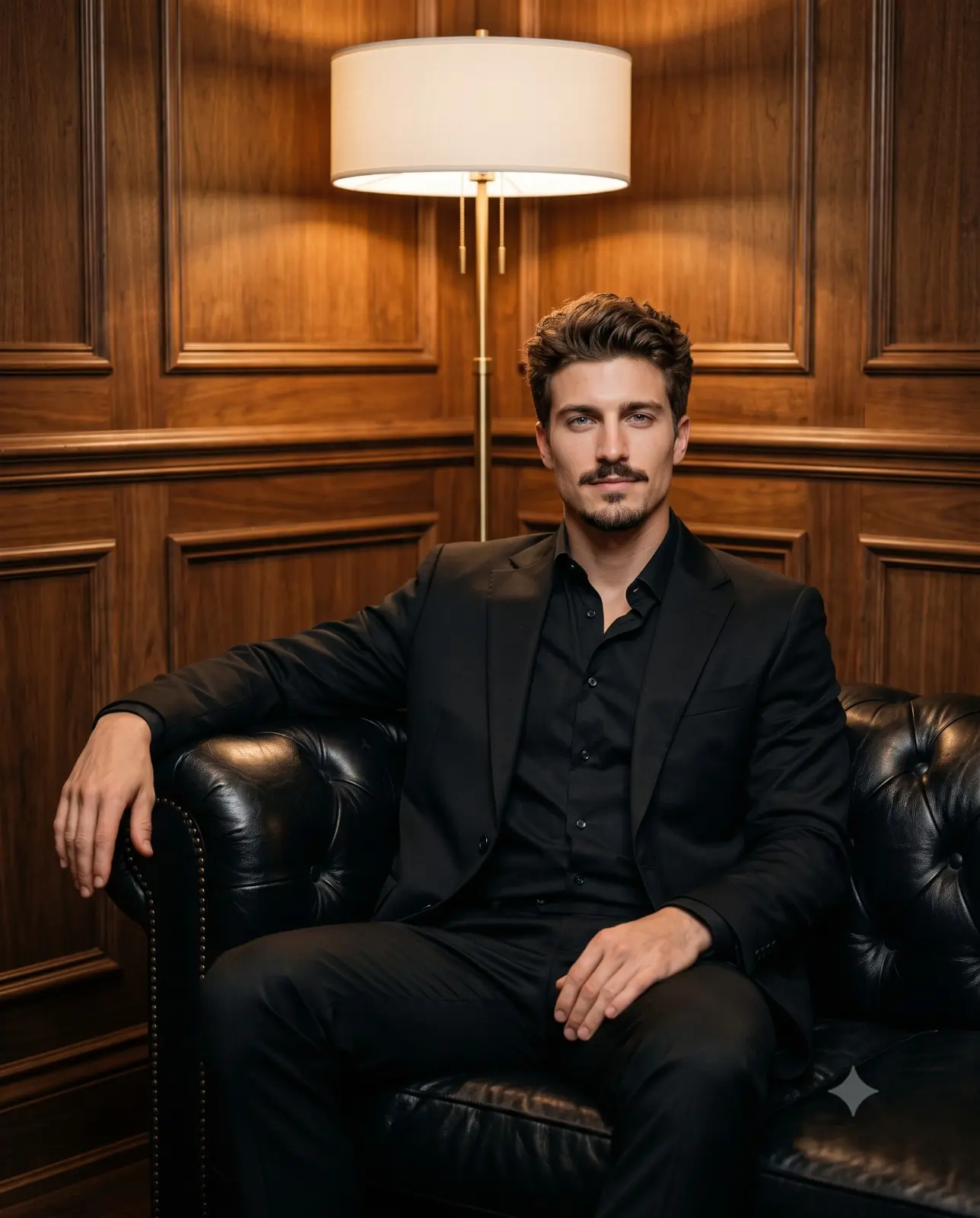 Luxury Lifestyle Portrait Of Gentleman
