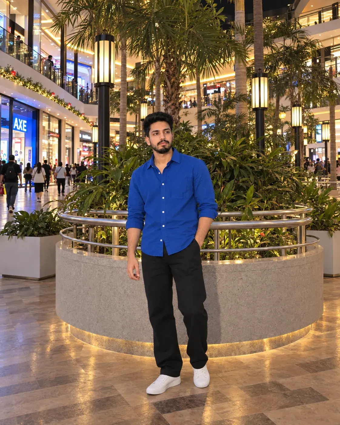 Luxury Mall Aesthetic Pose