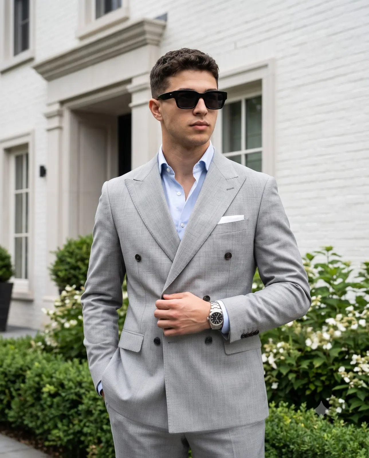 Luxury Menswear Lifestyle Portrait