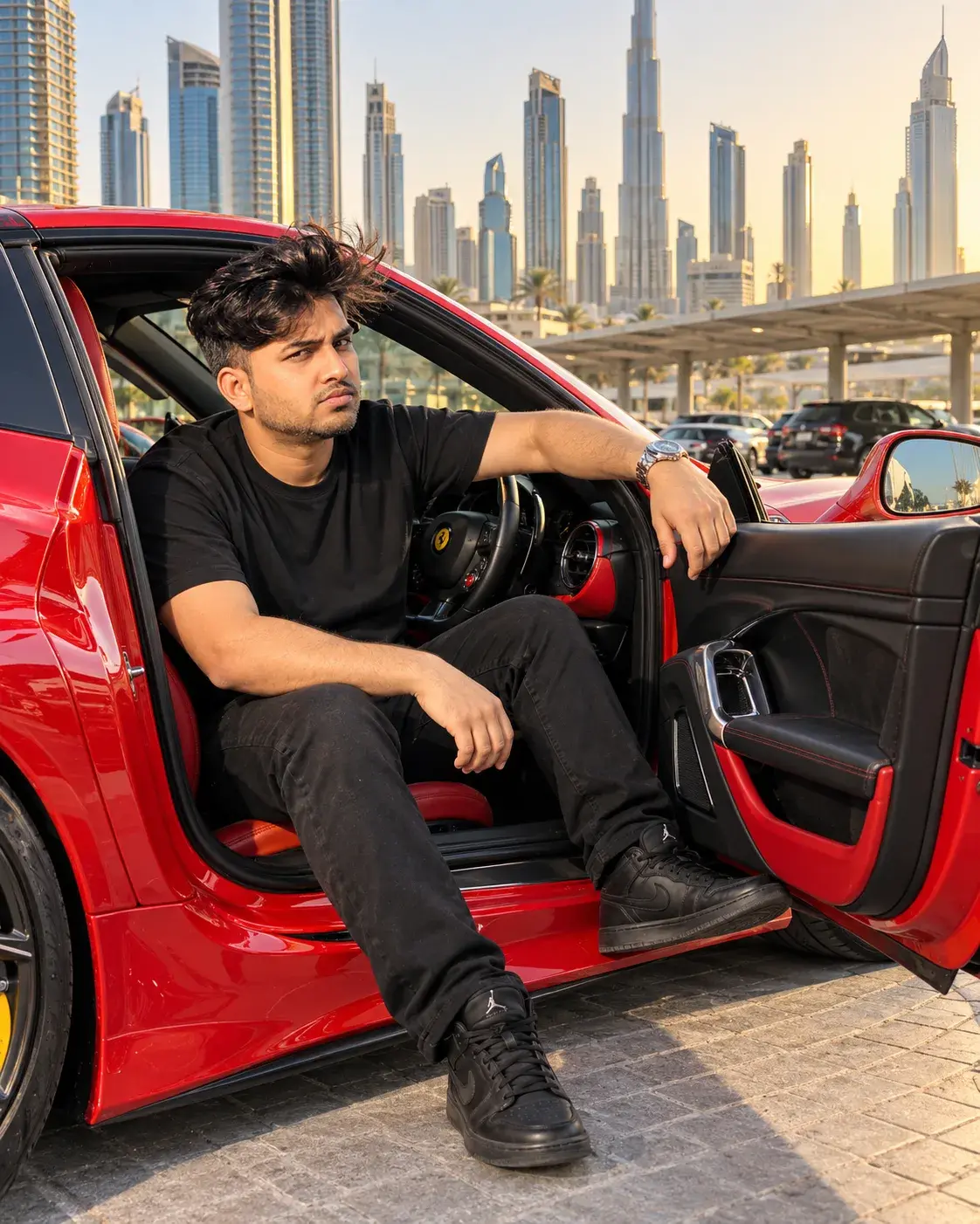 Luxury Supercar Dubai Portrait