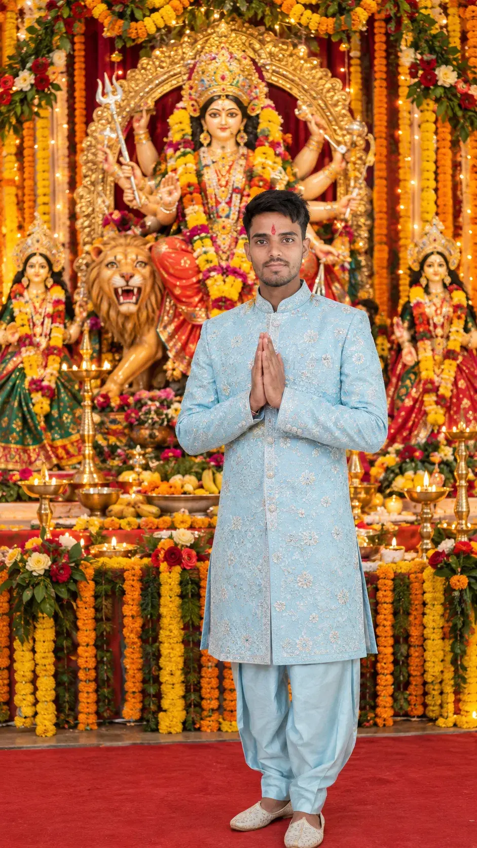 🙏🌺 Maa Durga Ke Darbar Mein Sukoon Aur Bhakti ❤️🚩 | Happy Navratri 2026 ✨