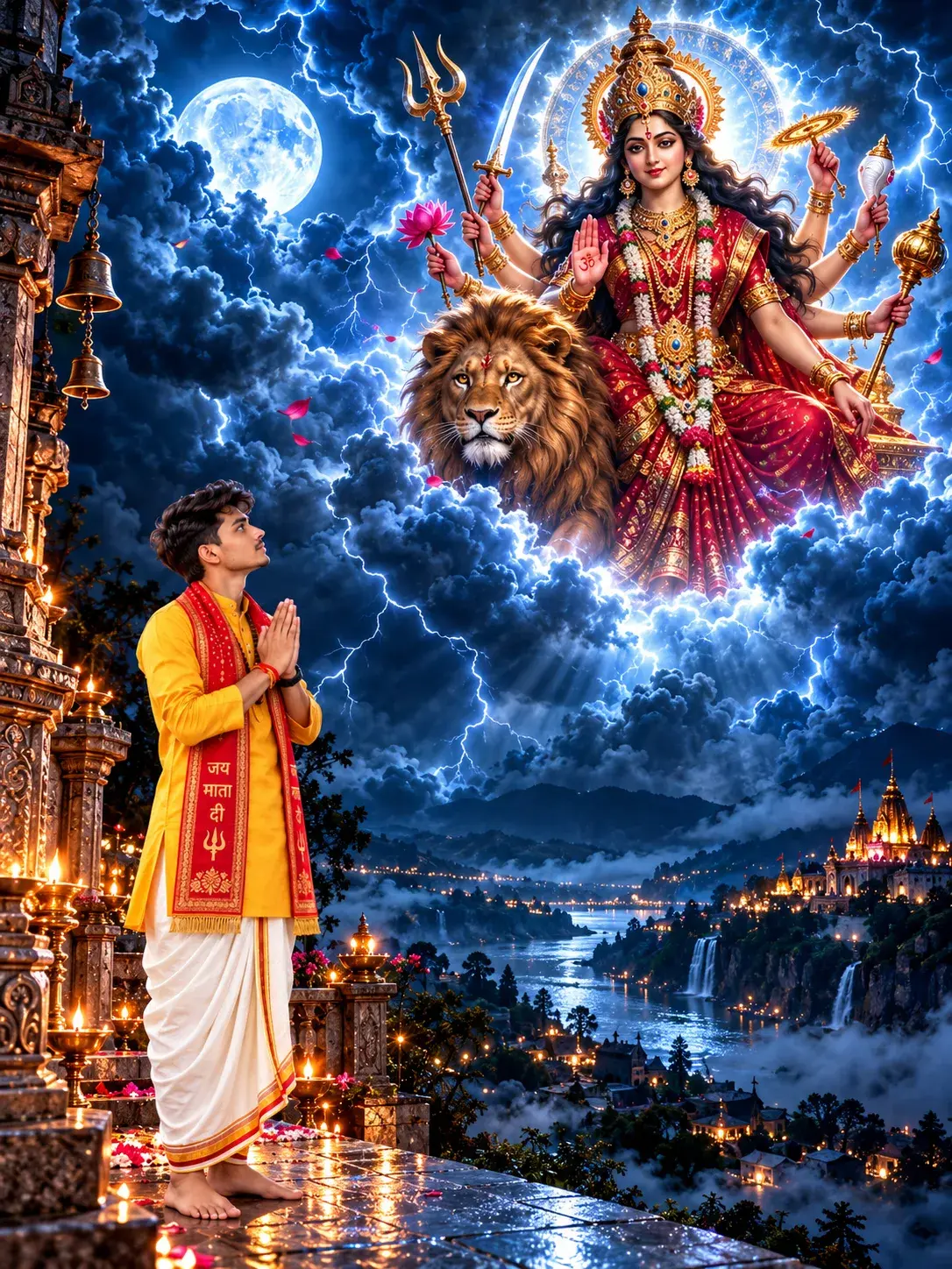 Maa Durga Navratri Trending Image|