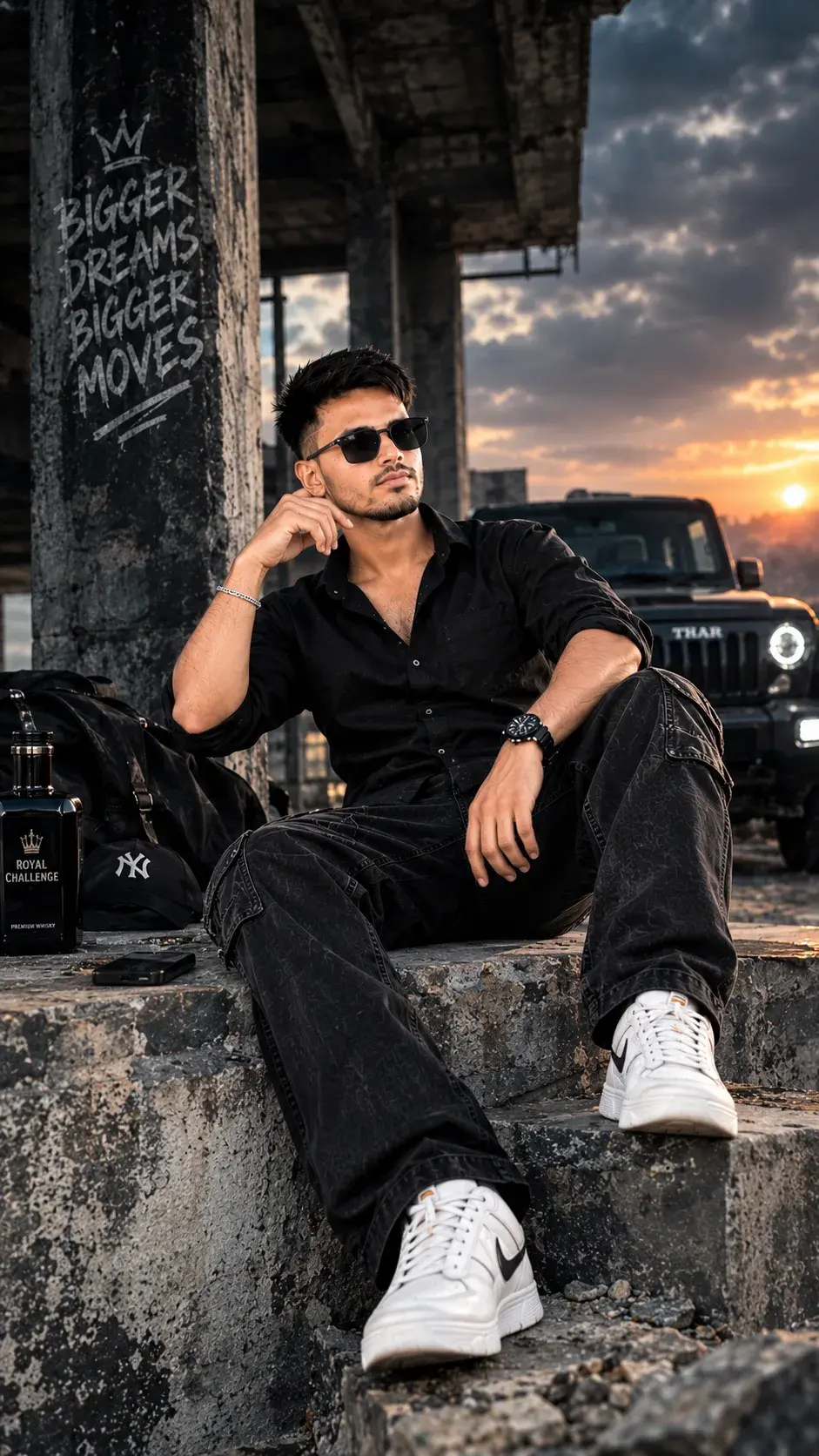 😎 Mafia Look 🔥 | Bigger Dreams, Bigger Moves 👑🖤