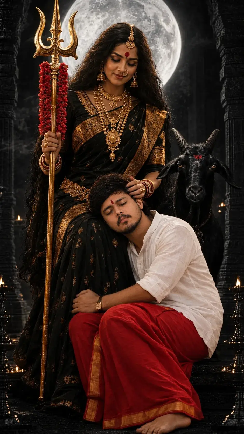 Mahadev’s Divine Shadow — A Night Of Devotion