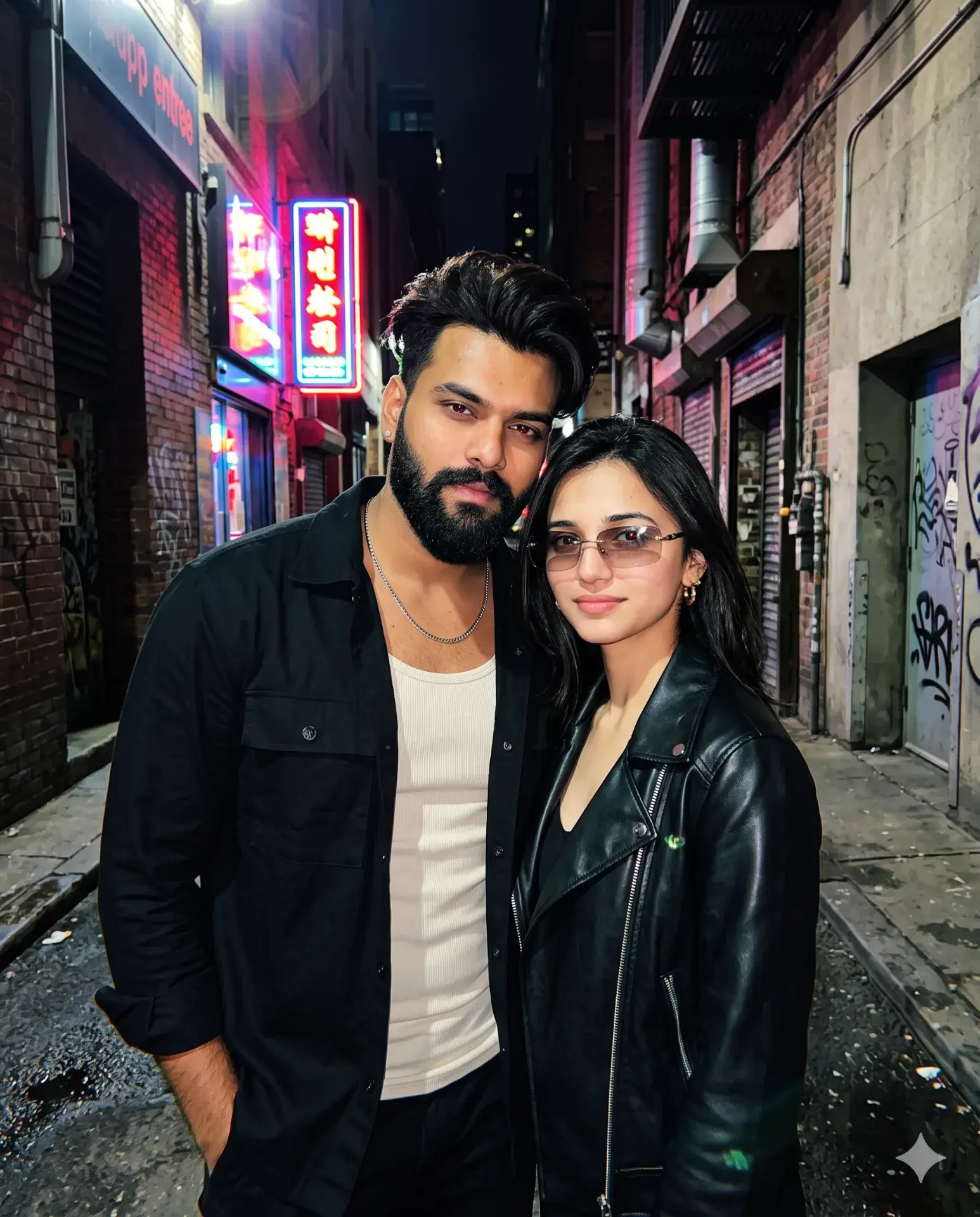 Midnight Glow & Leather