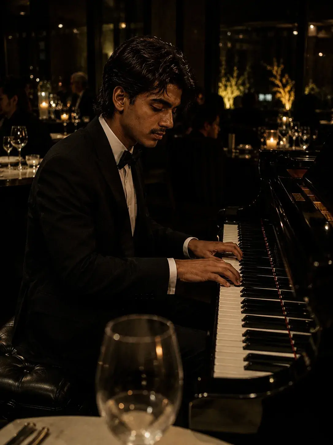 Midnight Piano — Luxury Noir