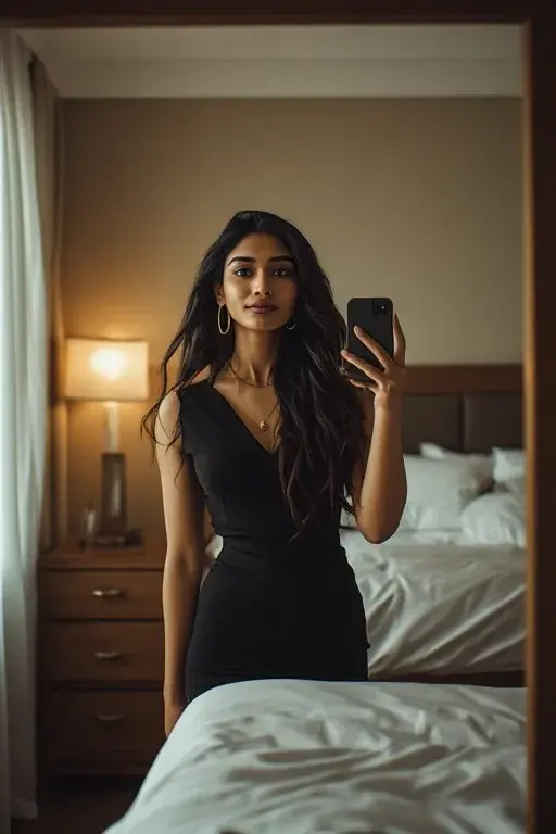 Mirror Selfie — Realistic Smartphone Photography