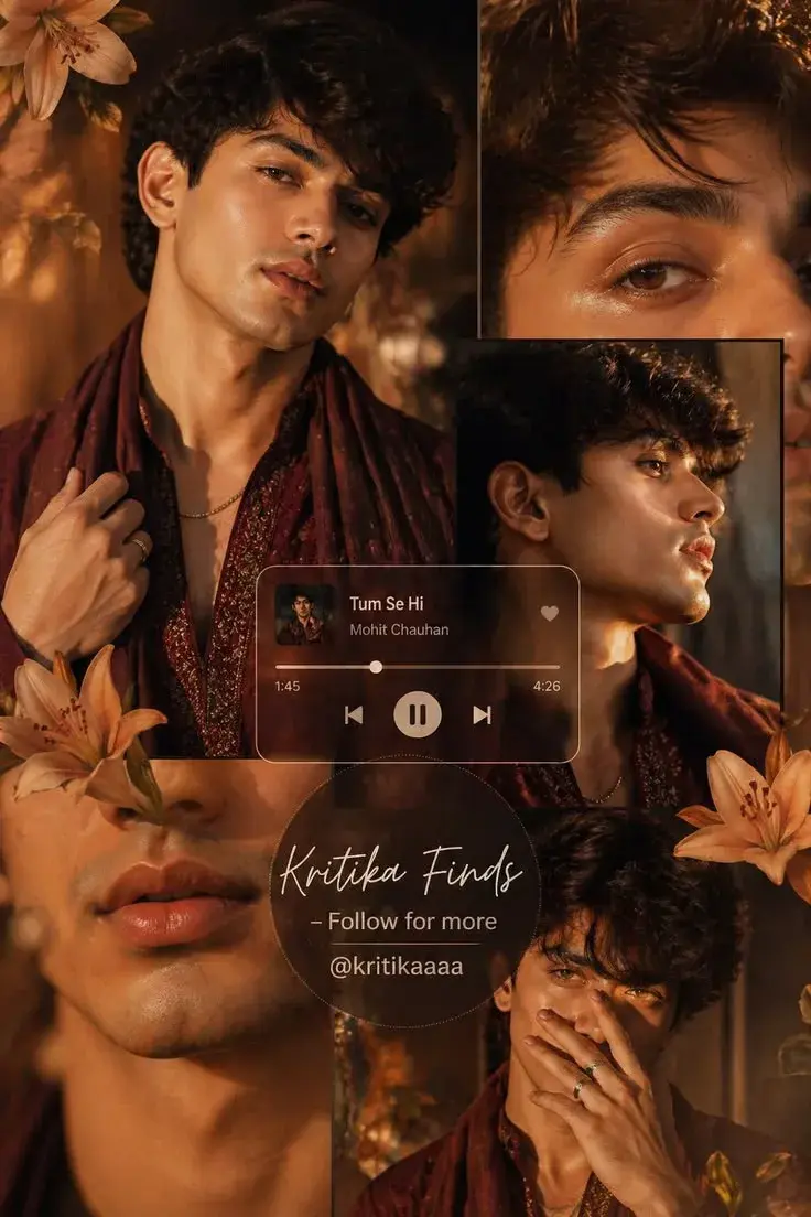 Mohit Chauhan | Tum Se Hi – Warm Aesthetic Cinematic Photo Collage ✨