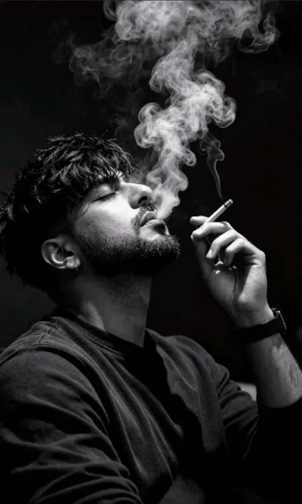 Moody Cigarette Aesthetic Boy