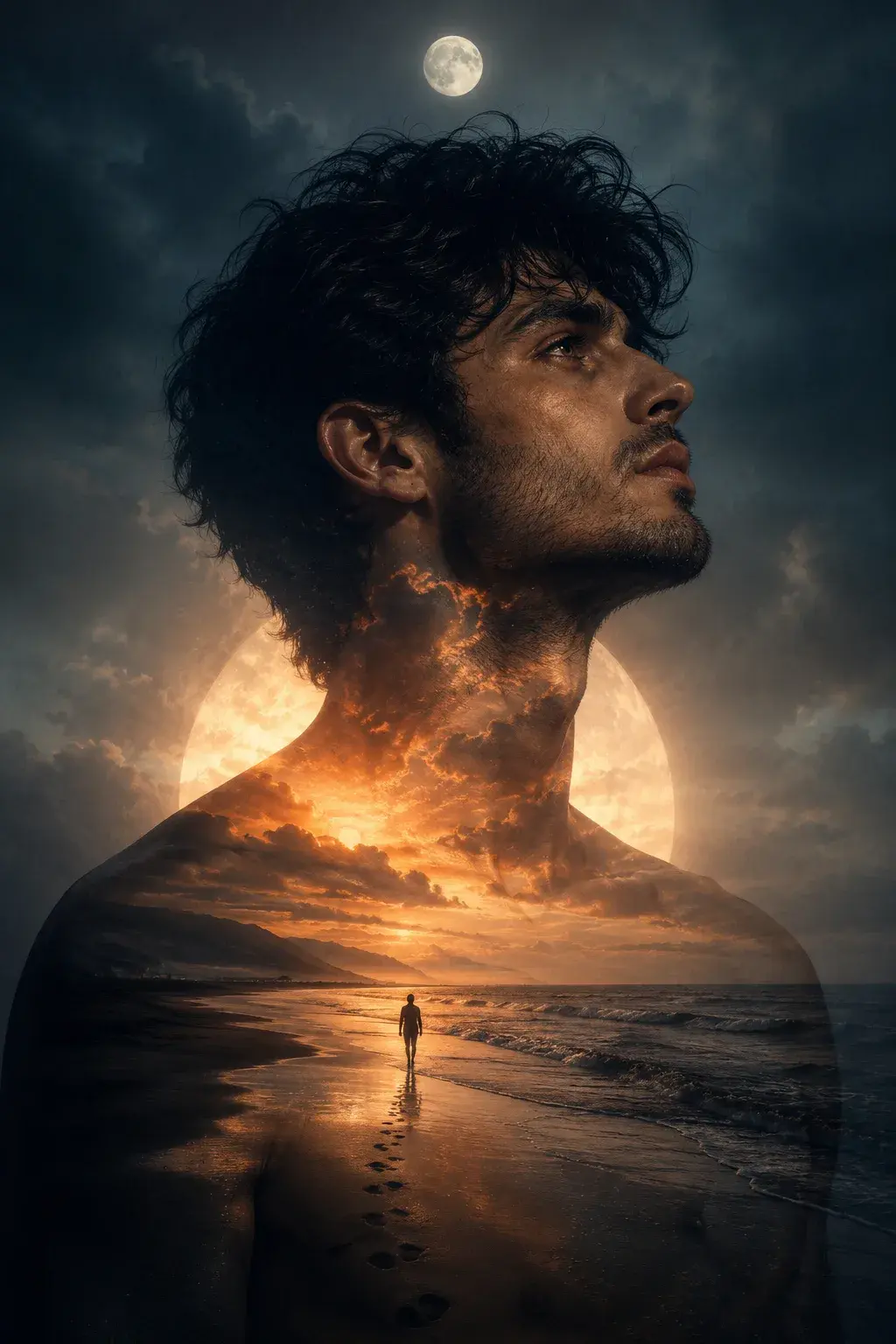 Moonlit Shores Within A Soul