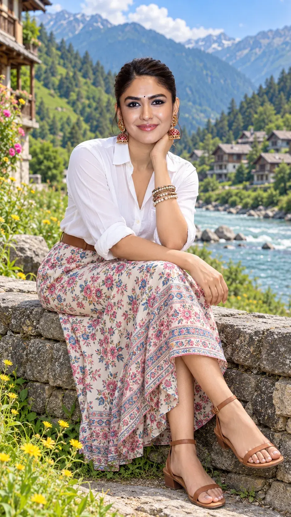 Mountain River Escape | Dreamy Travel Portrait