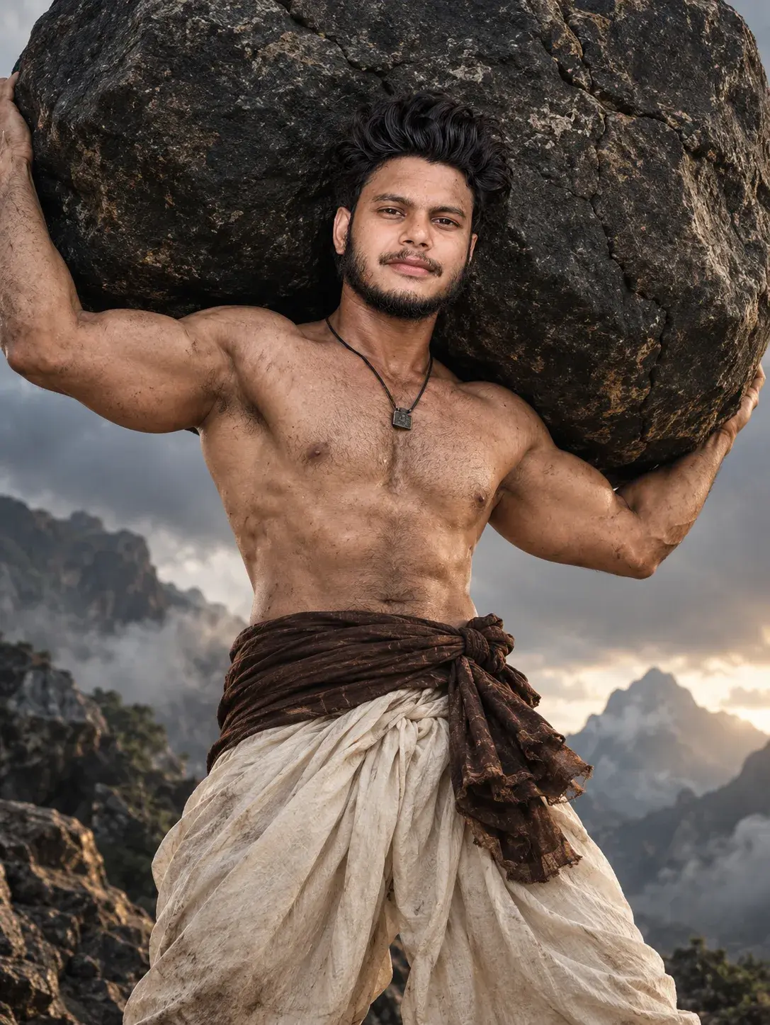 Mountain Titan — Ultra-Realistic Portrait Prompt
