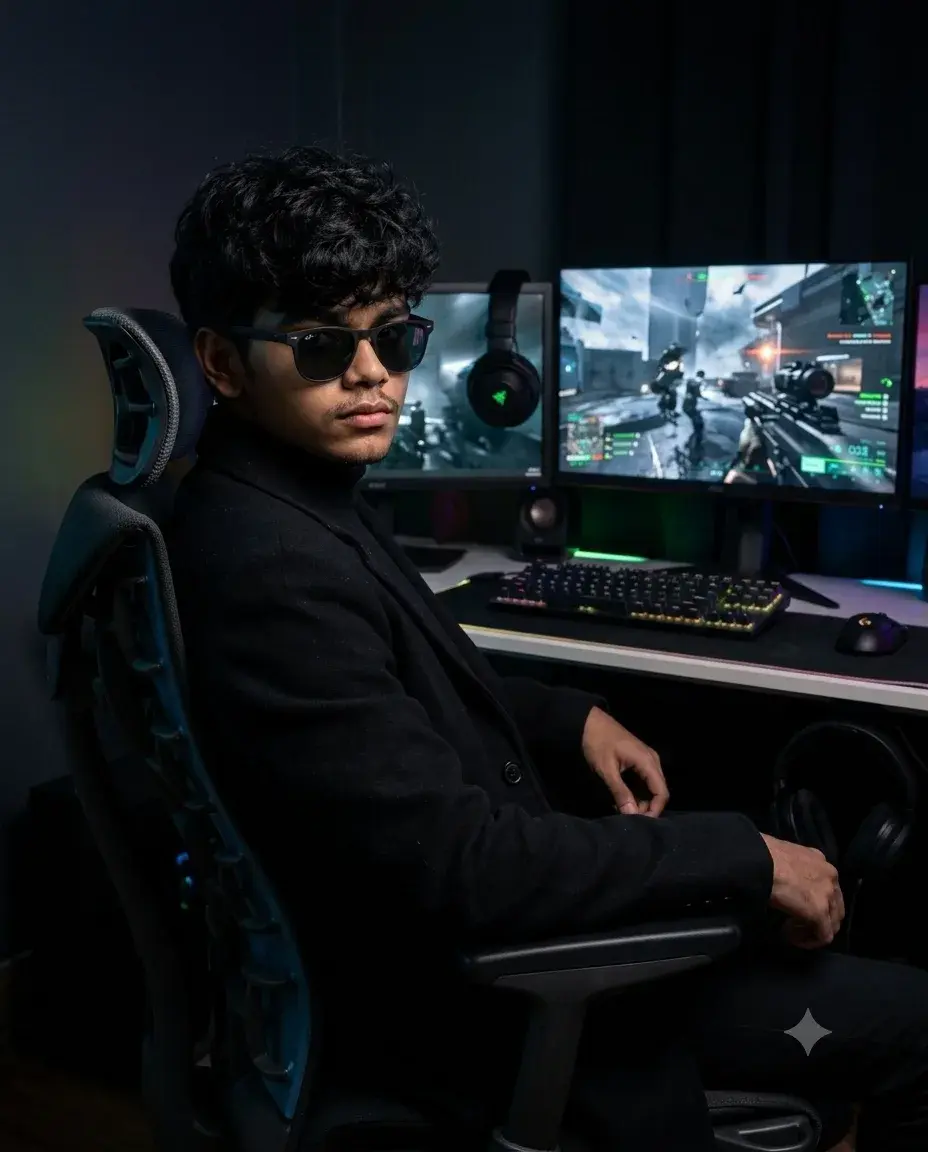 My Ultimate Gaming Setup 🎮🔥 | Realistic Cinematic Vibes