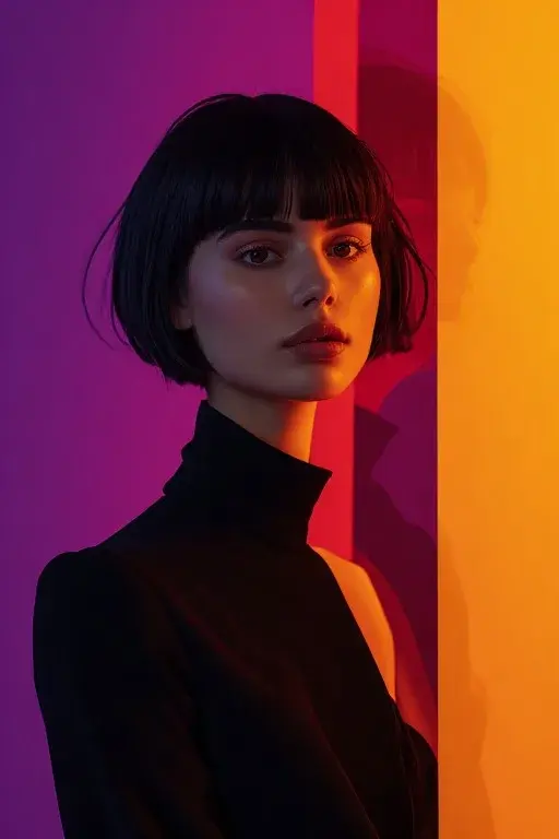 Neon Geometry Rebel