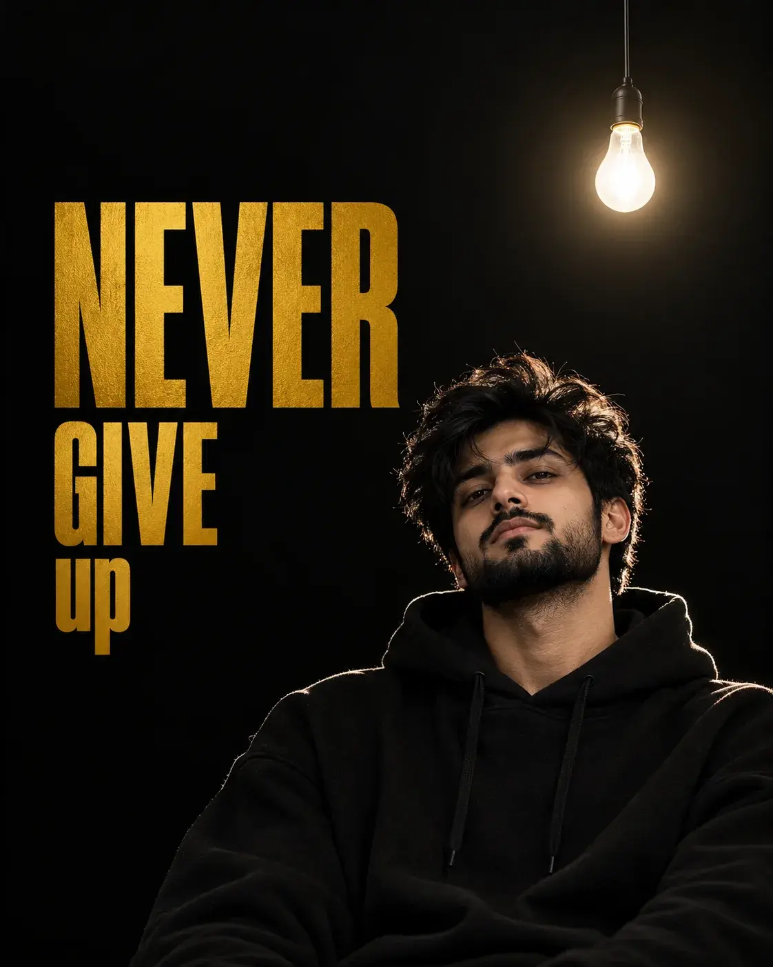 Never Give Up 🖤🔥 | Silent Hustle, Loud Results 💯
