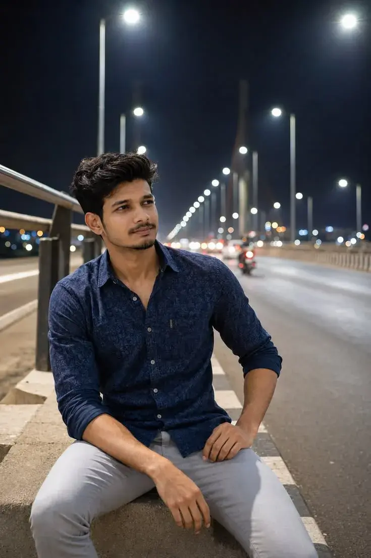Night Street Portrait Prompt