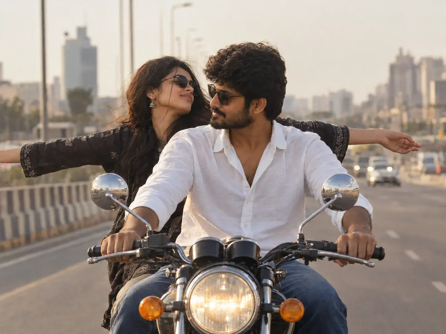Ok Kanmani Bike Ride