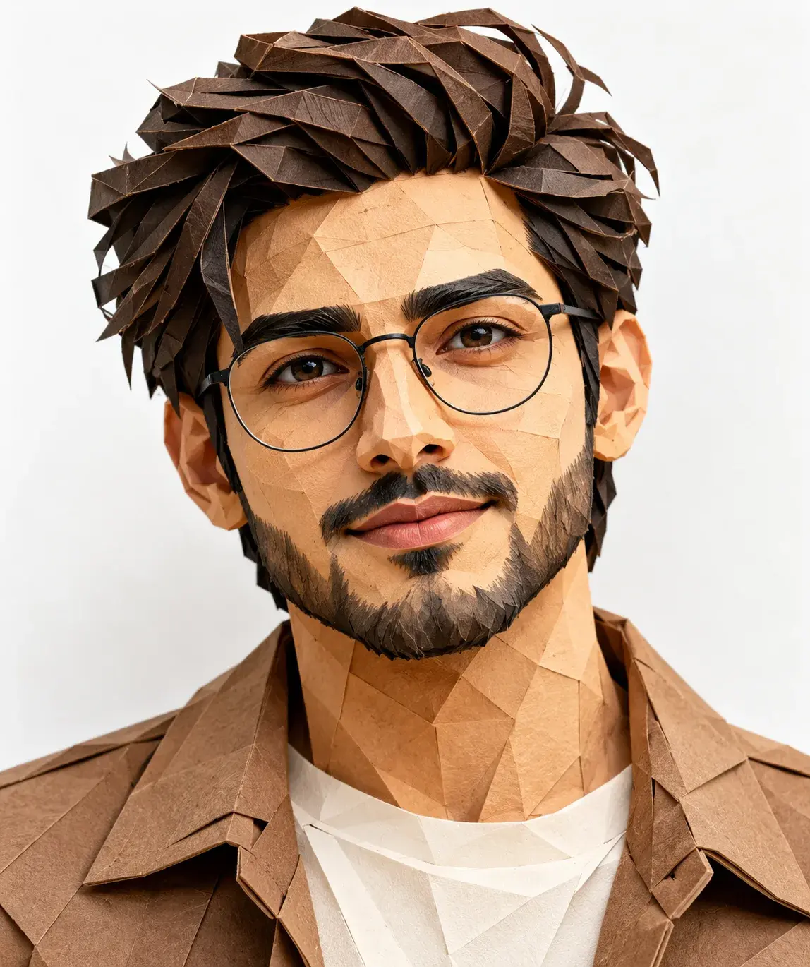 Paperfolded Portrait