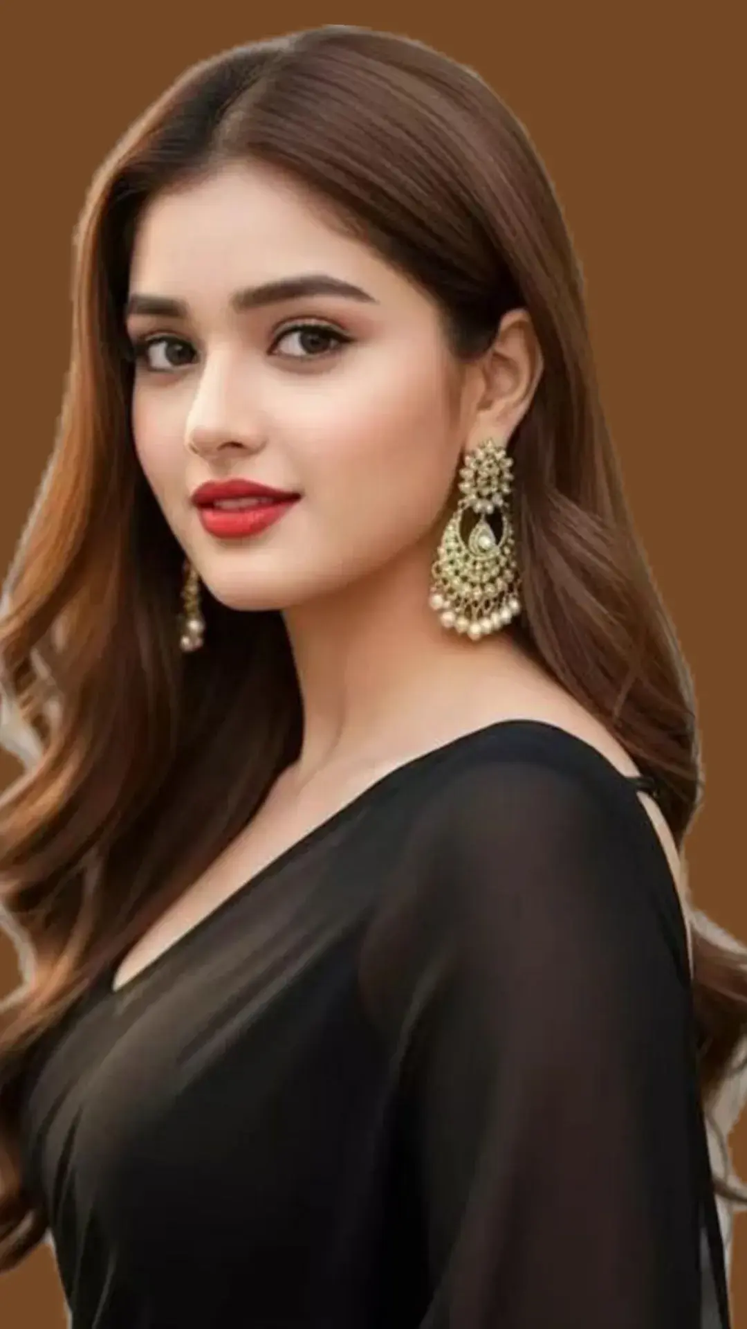 Photorealistic Head-And-Shoulders Portrait Of A Young Woman