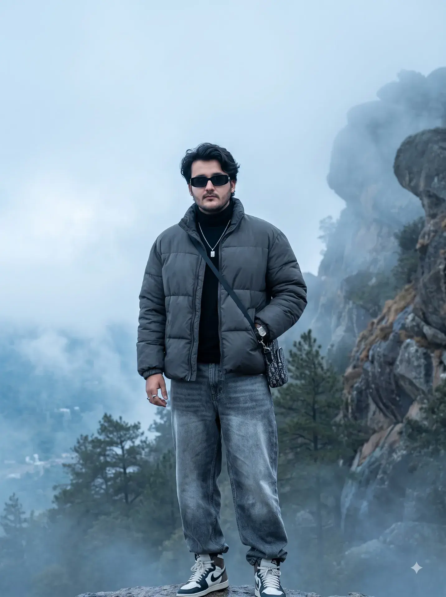Photoshot In Mountain