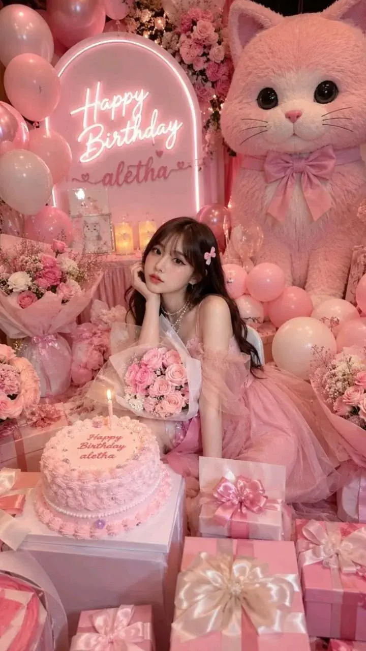 Pink Birthday Wonderland