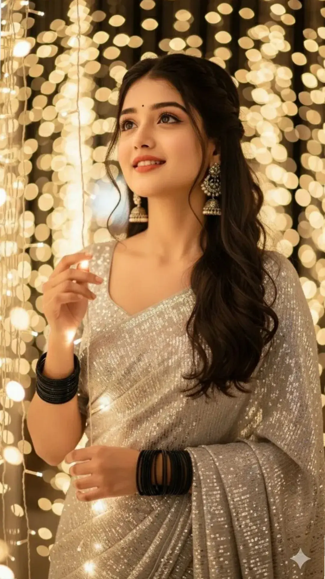 Portrait Of A Graceful Young Woman