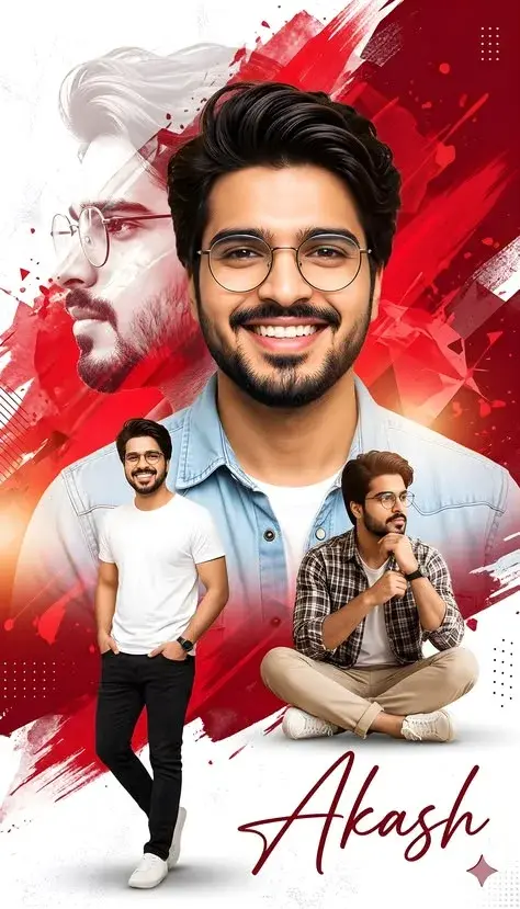 Premium Portrait Poster Prompt