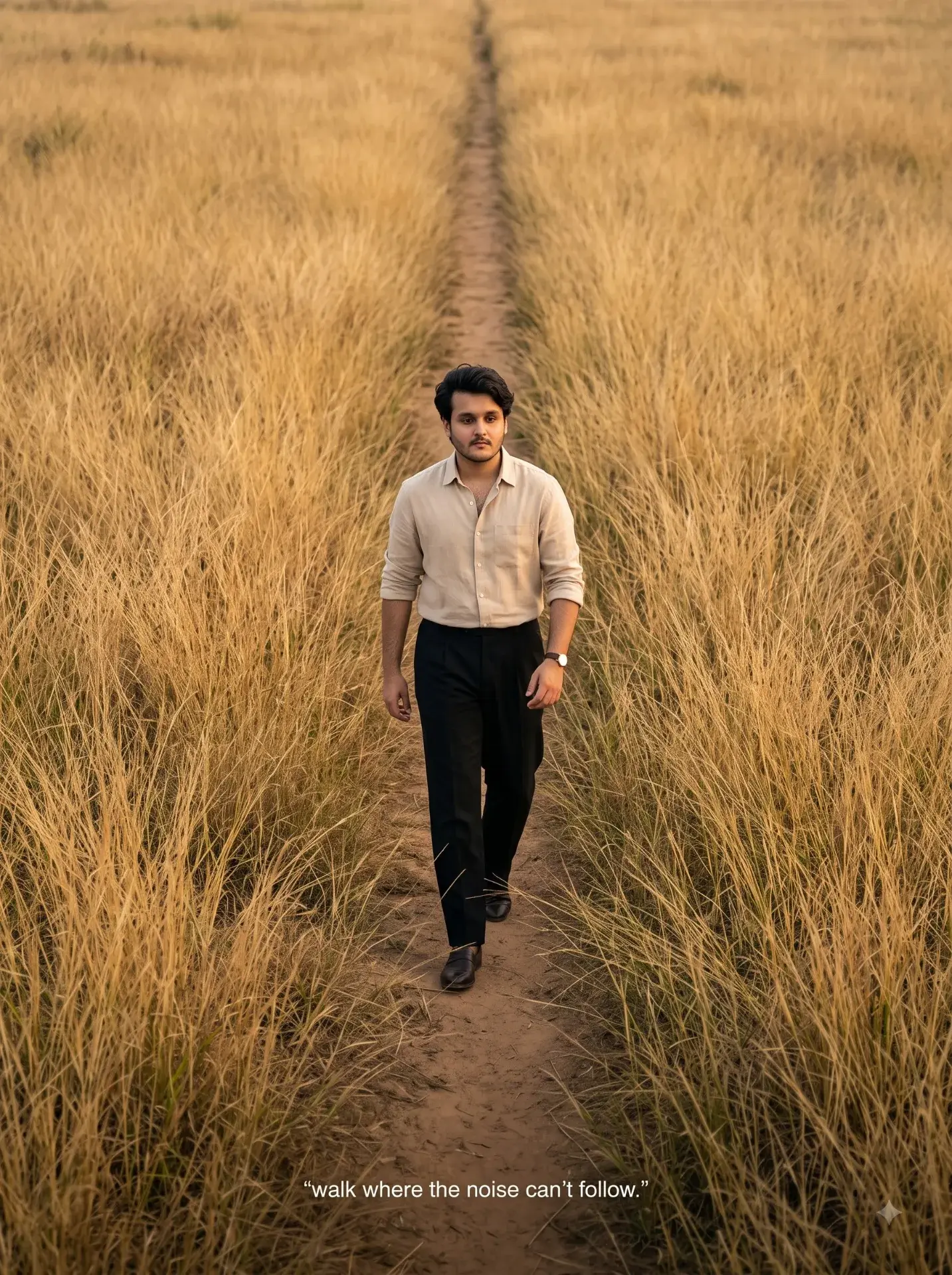 Premium Walking Image Prompt