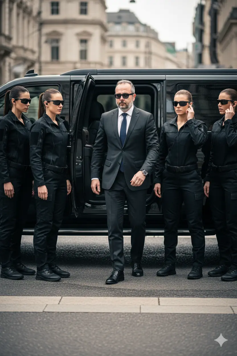 President With Secret Service