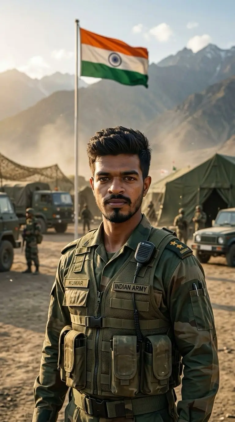 🇮🇳🔥 “Pride Of The Nation – Indian Army Commander | वीर जवान 🇮🇳🫡”