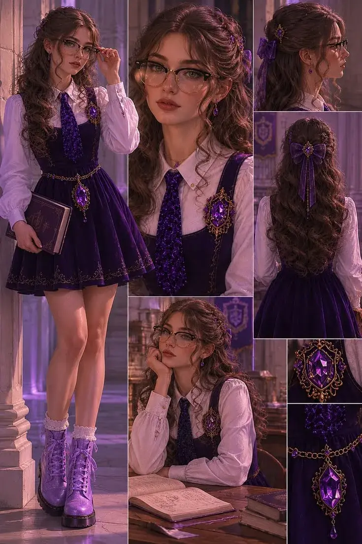 Purple Academia Princess 💜✨