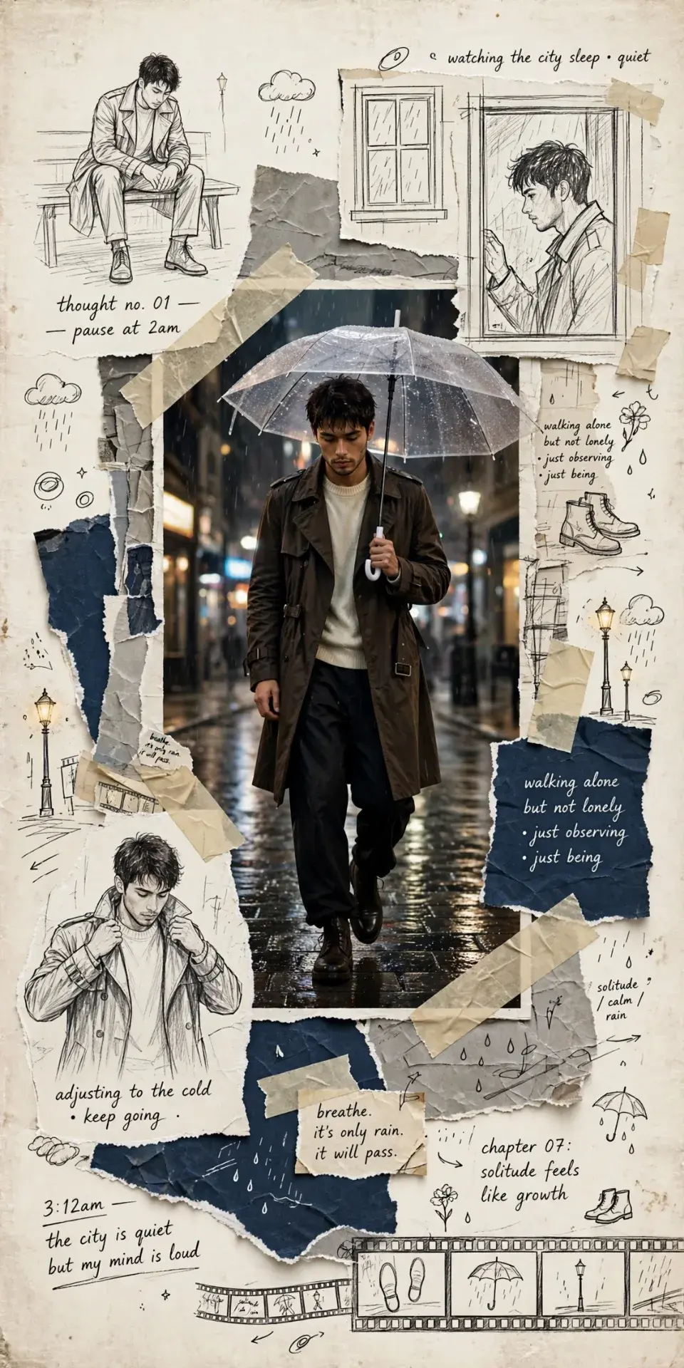 Rainy Street — Emotional Mood