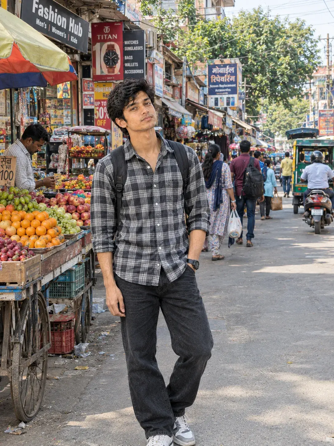 Realistic Boy Market Street Sharp Bg