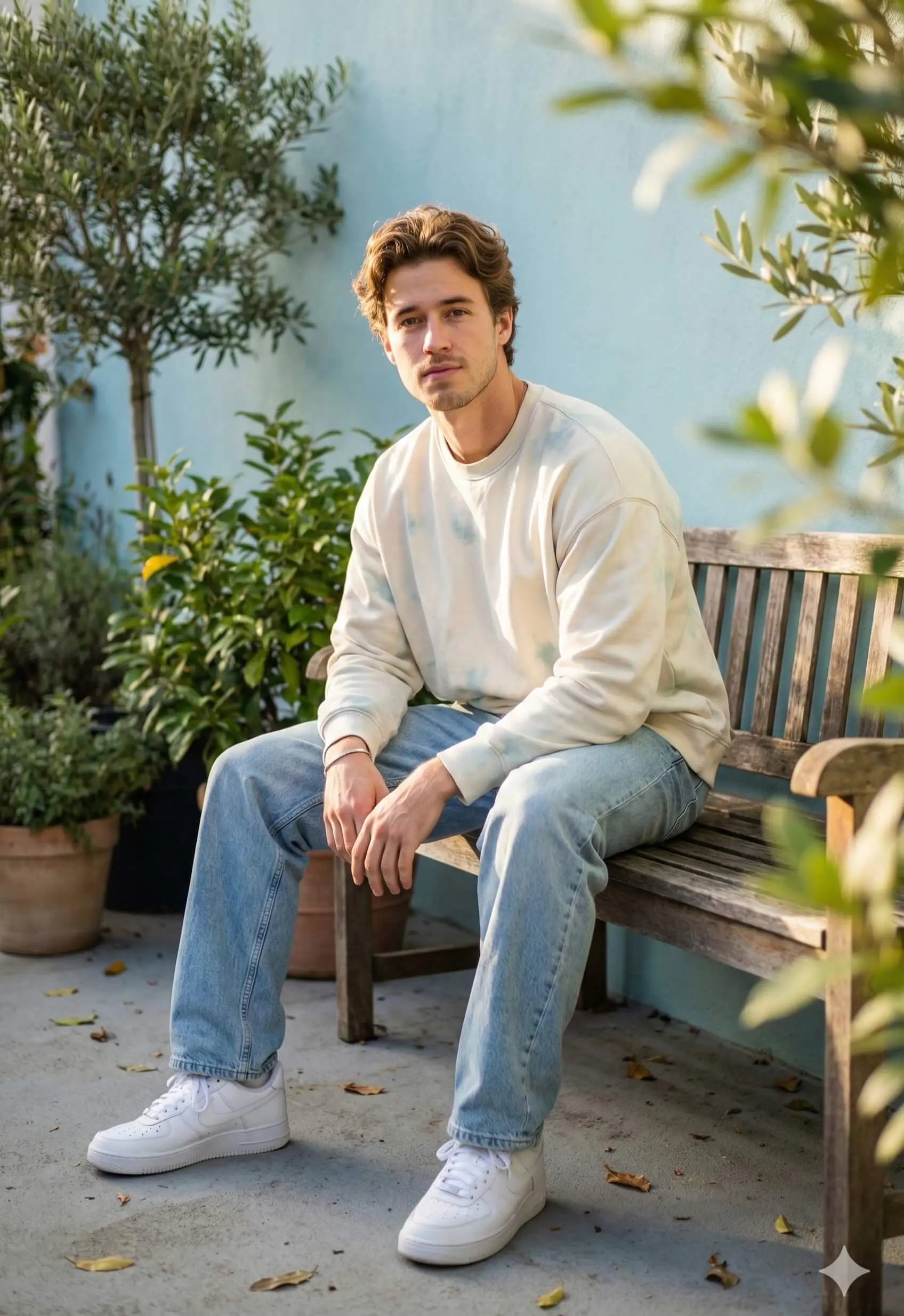Relaxing In The Garden