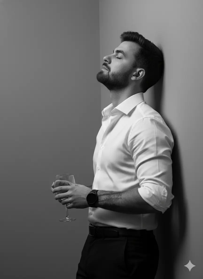 Retrato Em Preto E Branco