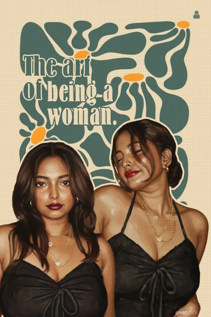 Retro Art Of Woman
