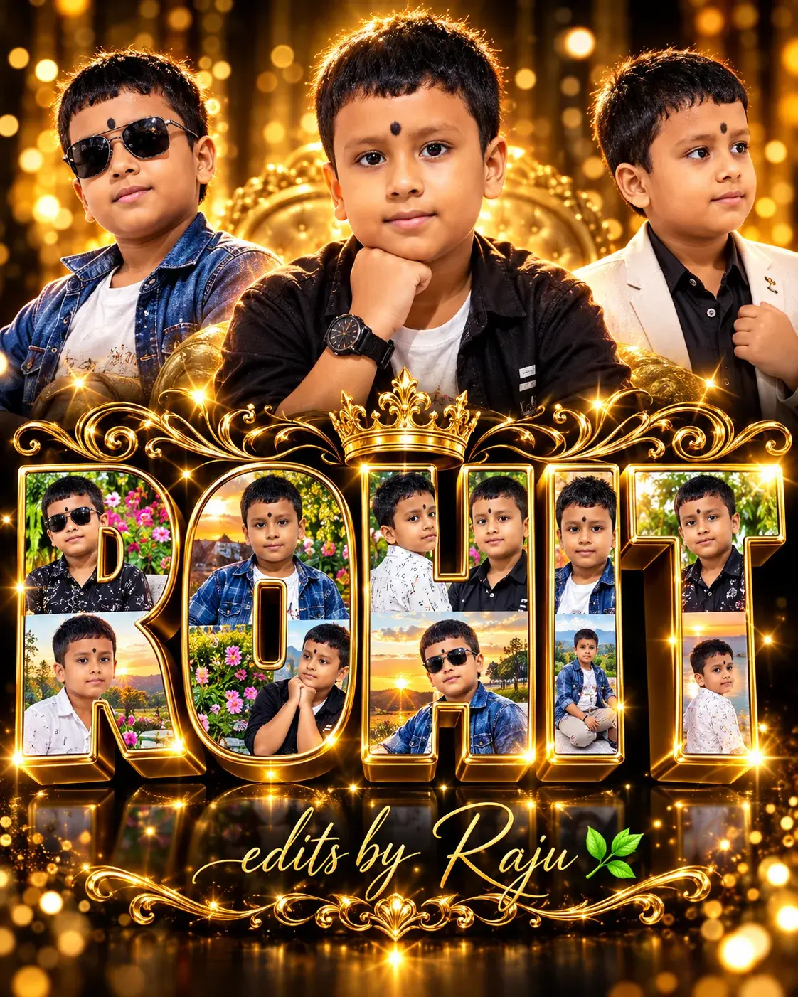 Rohit — The Golden Prince ✨👑