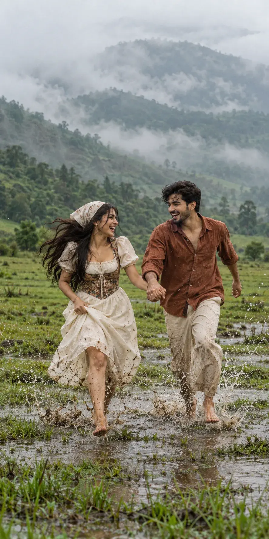 Romantic Rain Couple Photography 🌧️ | Cinematic Monsoon Love Story