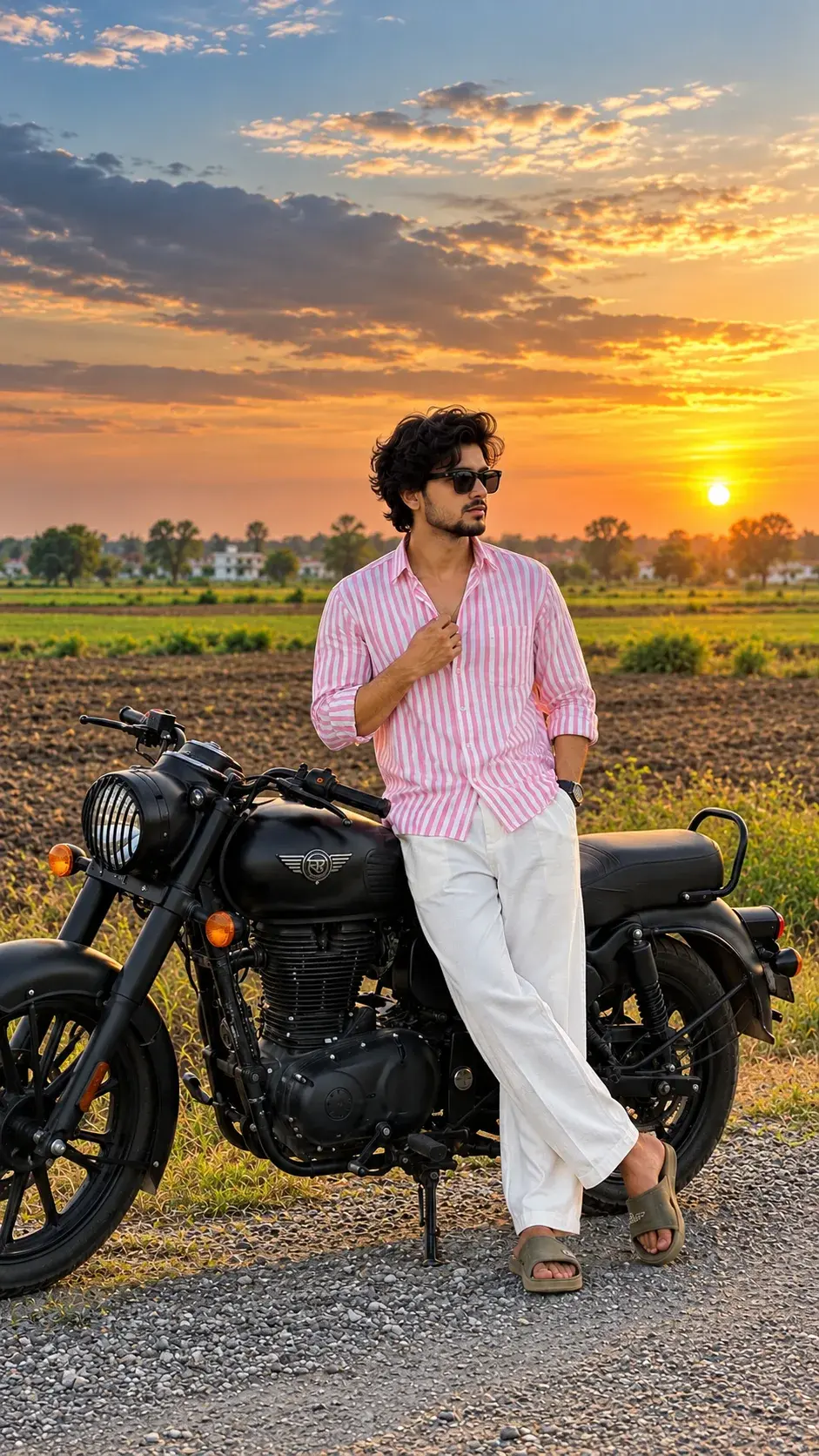 Royal Attitude 🏍️🌅 | Born To Stand Out 🔥