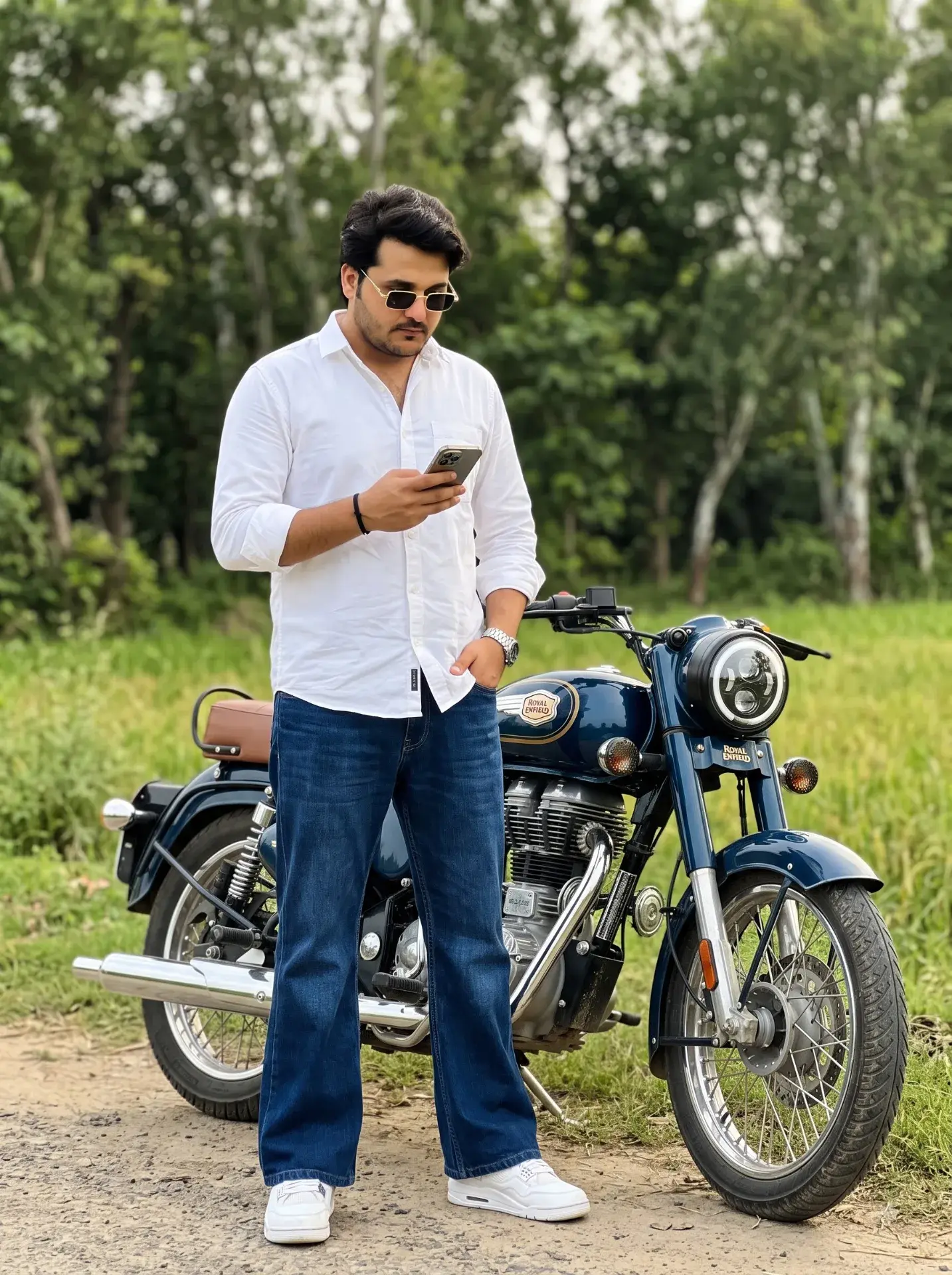 Royal Enfield Bullet - AI Prompt