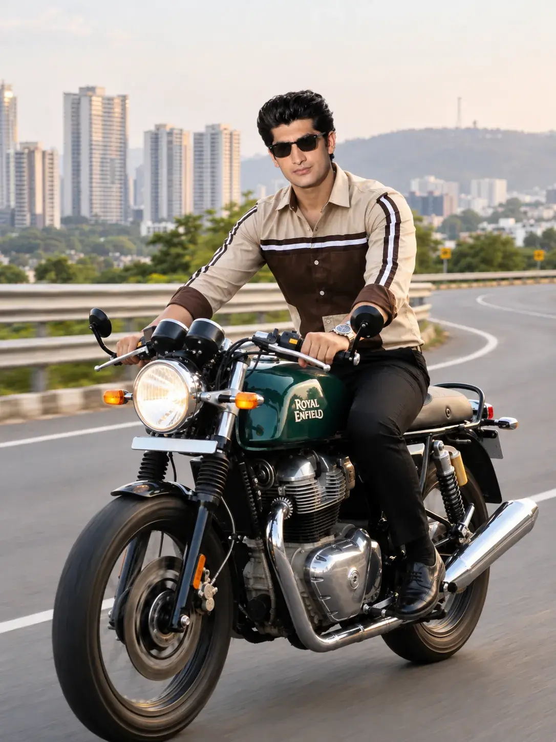 Royal Enfield Ride 🏍️🔥 | Gentleman Style & Attitude 😎