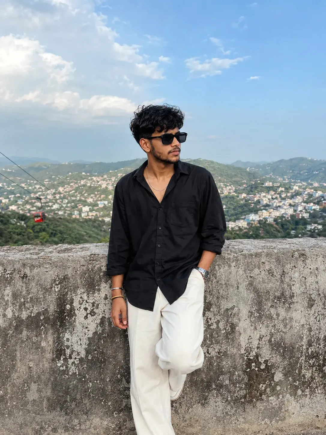Scenic Viewpoint Portrait