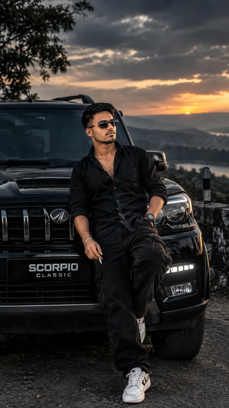 🔥 Scorpio Classic Ka Royal King 😎 | Sunset Killer Look 🚘