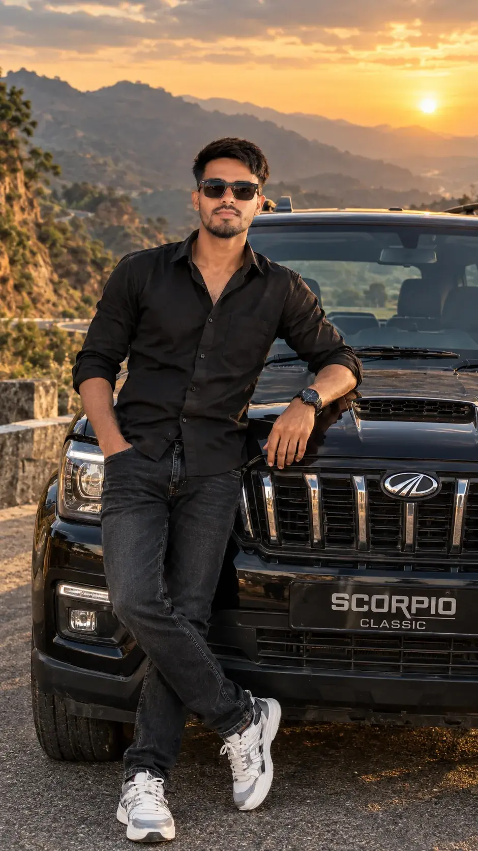 👑 Scorpio Classic Ke Saath Royal Look 🔥 | Killer Attitude 😎🚘