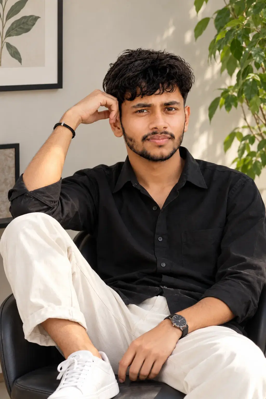 Seated Editorial Portrait