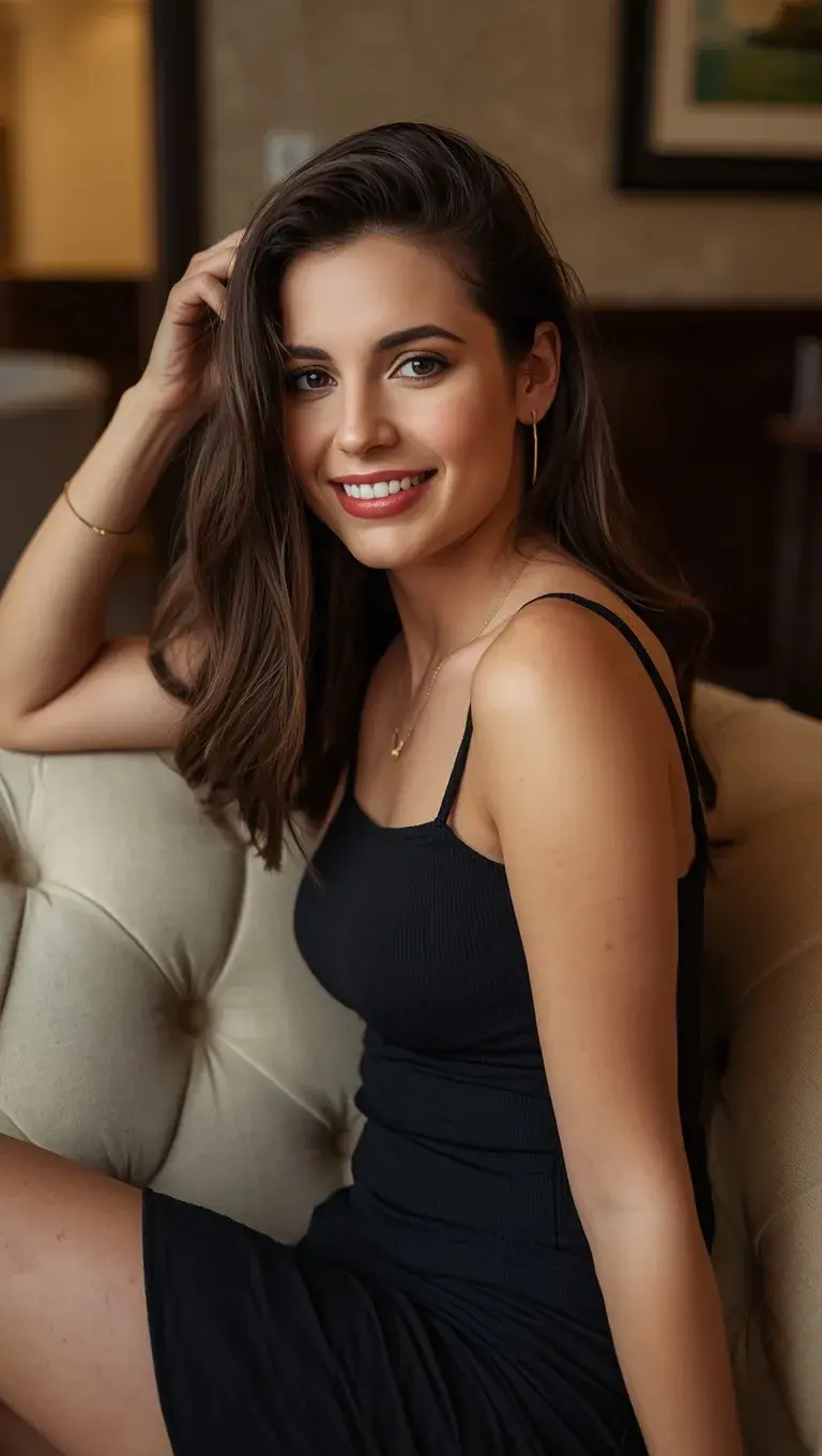 Seated Portrait — Relaxed And Natural